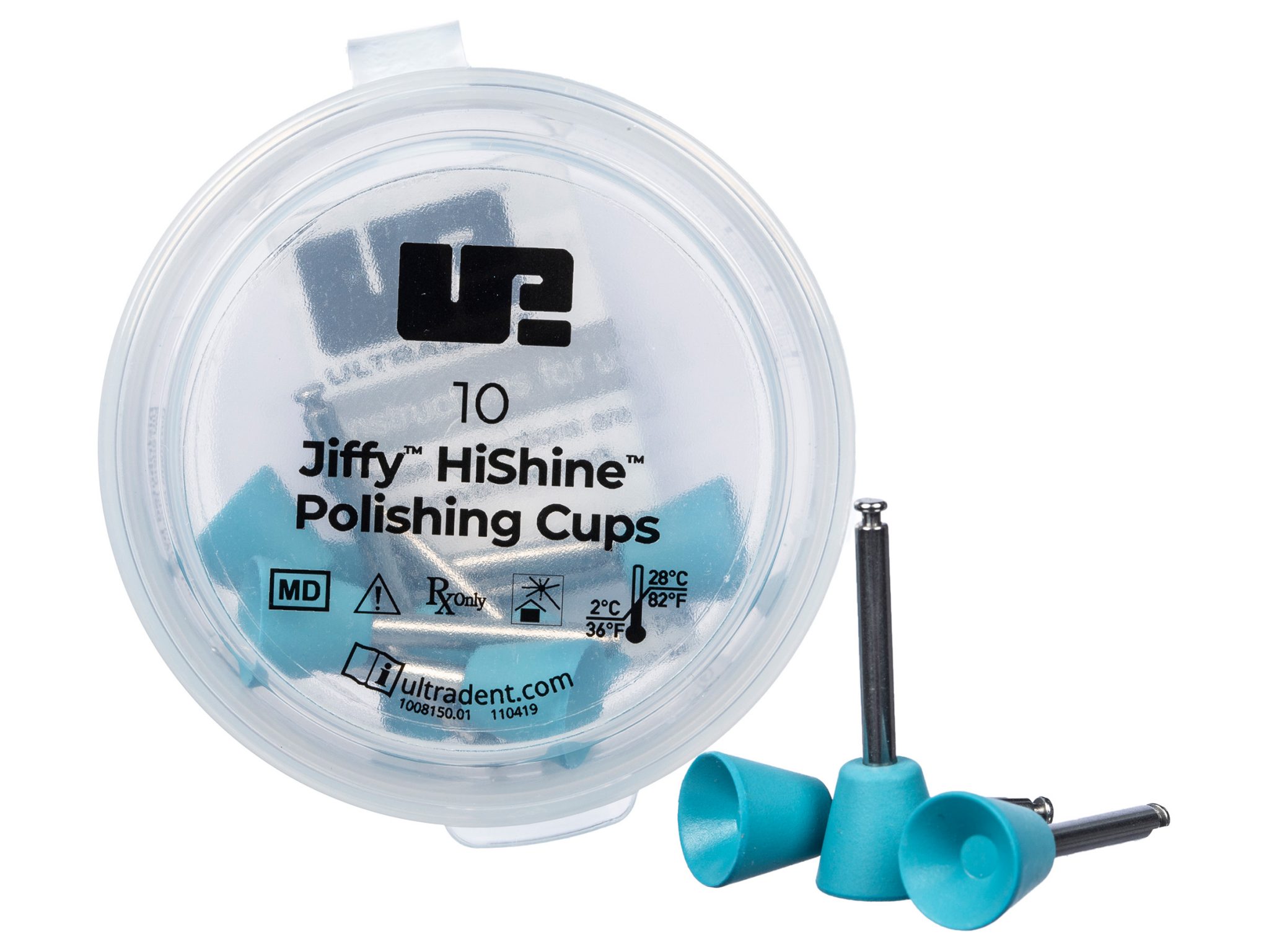 Jiffy hishine polishing Cups Innovaciones Dentales